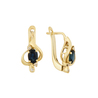 Серьги из золота 585 пробы