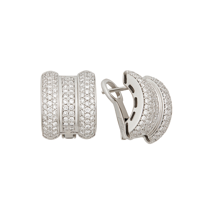 Серьги из золота 750 пробы c бриллиантами, Л 1911 5871 за 325000