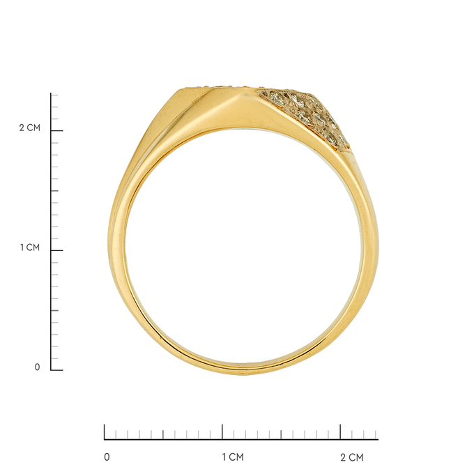 Кольцо из золота 750 пробы c бриллиантами, Л 2811 4239 за 196720