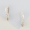 Серьги из золота 585 пробы c фианитами