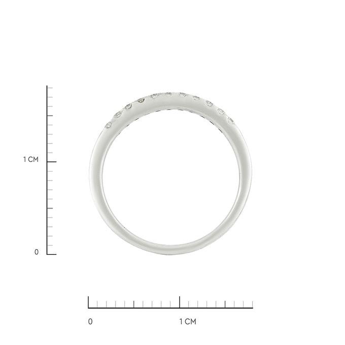 Кольцо из золота 585 пробы c бриллиантами, Л 5703 8819 за 25200