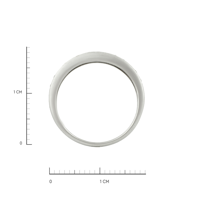 Кольцо из золота 585 пробы c сапфирами и бриллиантами, Л 4508 3841 за 30800