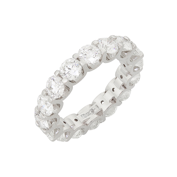 Кольцо из золота 585 пробы c бриллиантами, Л 2812 6508 за 770000