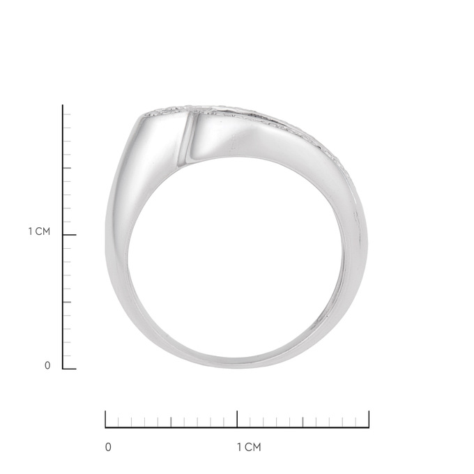 Кольцо из золота 585 пробы c бриллиантами, Л 3911 4547 за 48900