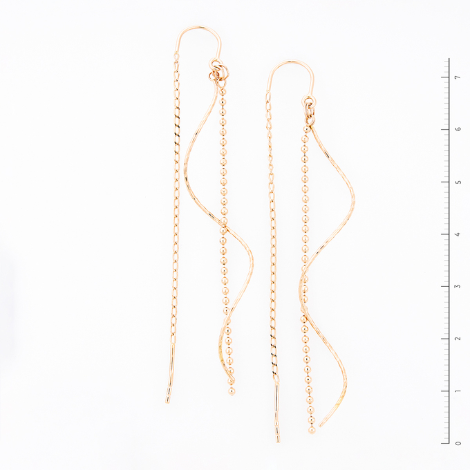 Серьги из золота 585 пробы