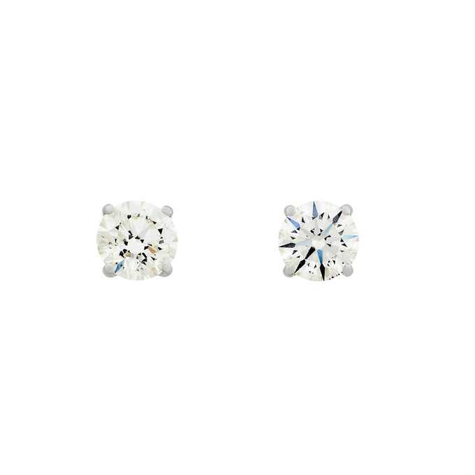 Серьги из золота 585 пробы с бриллиантами, Ц О007 5137 за 750000