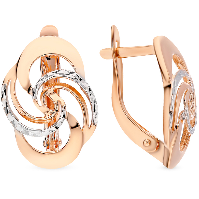 Серьги из золота 585 пробы