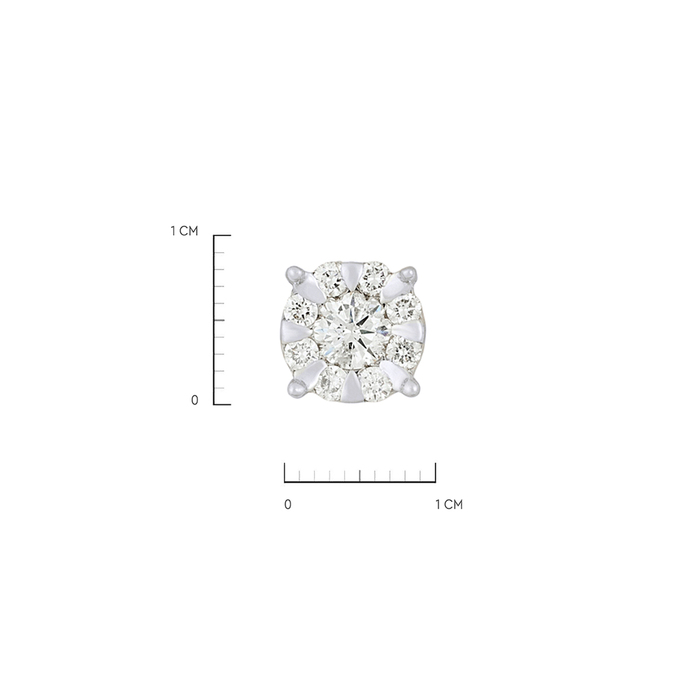 Подвеска из золота 585 пробы c бриллиантами, Л 2812 0418 за 29000