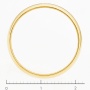 Кольцо из желтого золота 585 пробы c 1 бриллиантом Л06154689 фото 3
