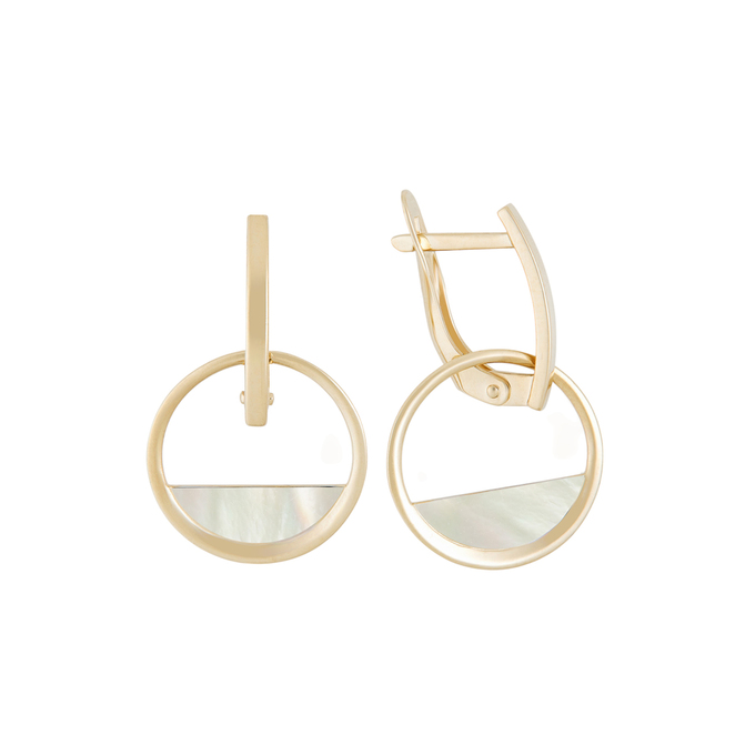 Серьги из золота 585 пробы
