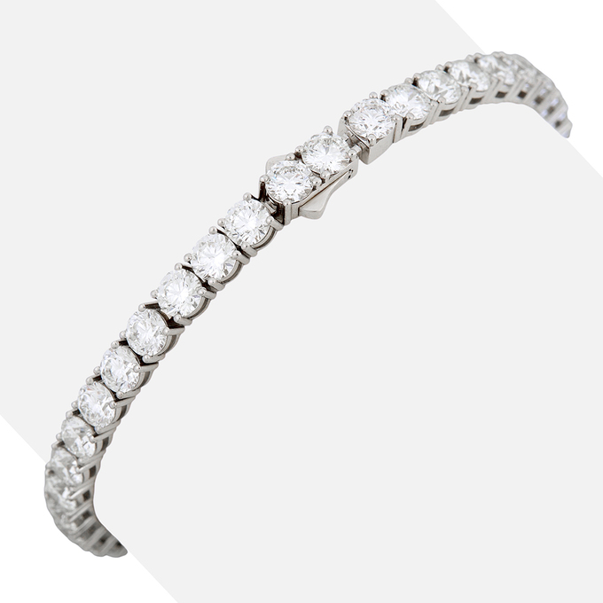 Браслет из золота 750 пробы c бриллиантами, Л 2812 5580 за 1900000