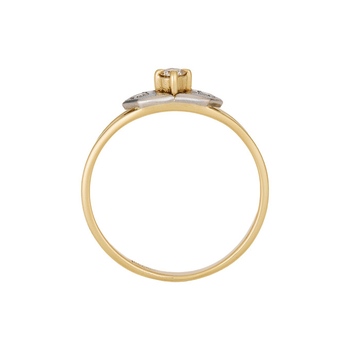 Кольцо из золота 750 пробы c бриллиантами, Л 1615 9396 за 44400