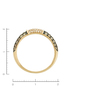 Кольцо из комбинированного золота 585 пробы c 70 бриллиантами Л52070788 фото 4
