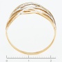 Кольцо из комбинированного золота 585 пробы Л05134420 фото 4