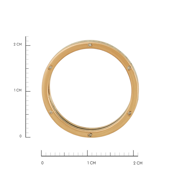 Кольцо из золота 585 пробы c бриллиантами, Л 6202 1292 за 42800
