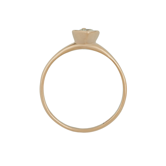 Кольцо из золота 585 пробы c бриллиантом, Л 2811 6863 за 58800