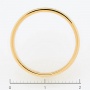Кольцо из желтого золота 750 пробы c 5 бриллиантами 139972 фото 4