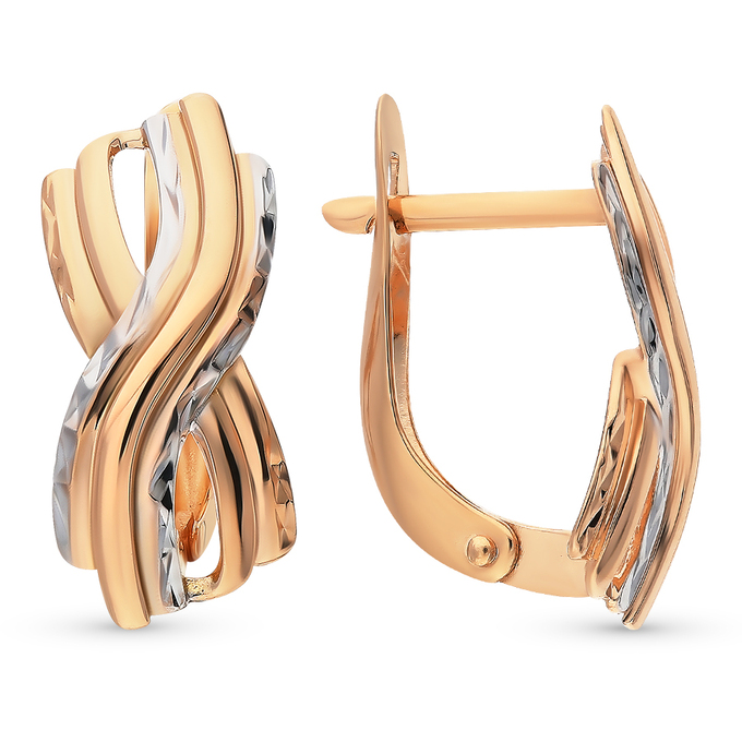 Серьги из золота 585 пробы