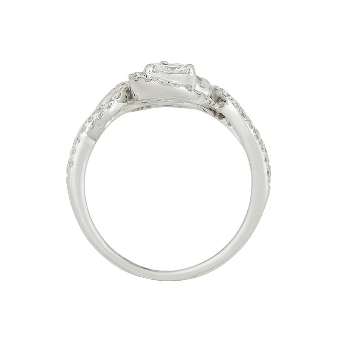 Кольцо из золота 750 пробы c бриллиантами, Л 1811 6764 за 87000