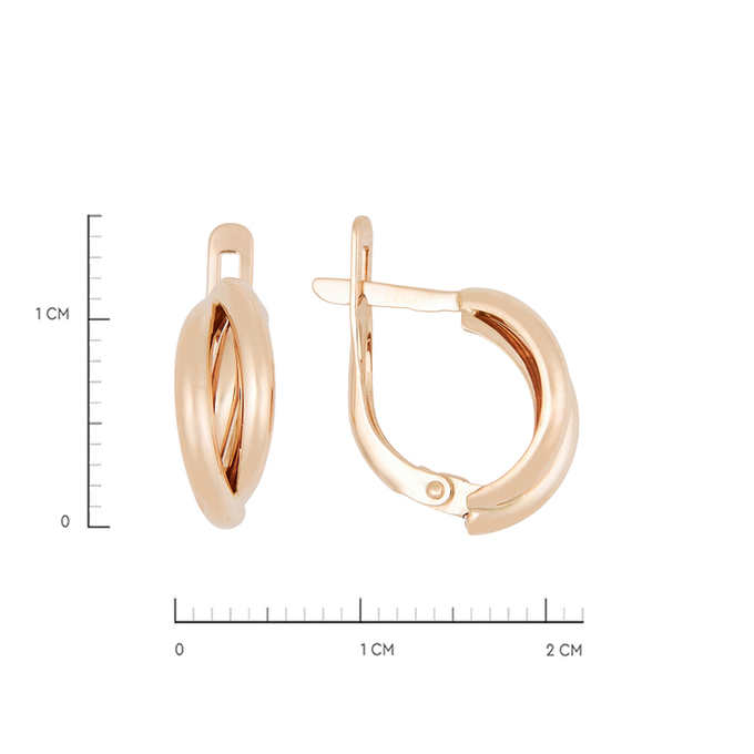 Серьги из золота 585 пробы