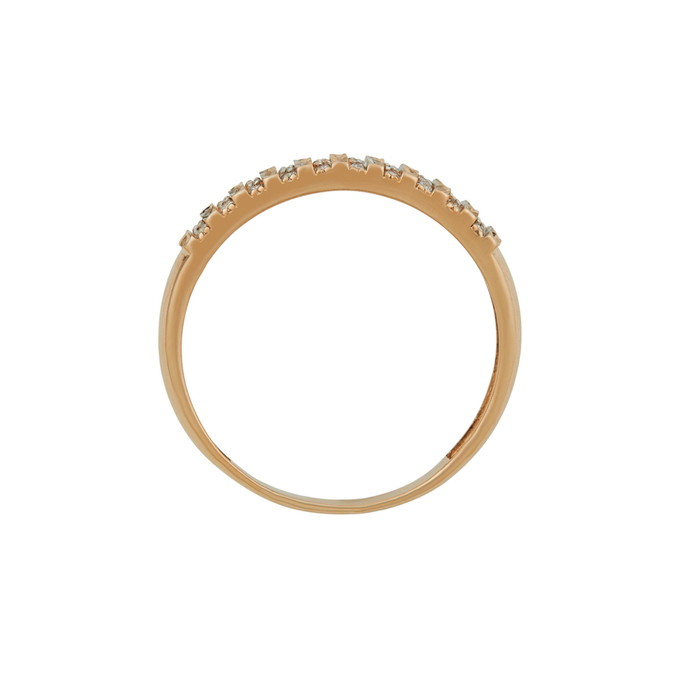 Кольцо из золота 585 пробы c бриллиантами, Л 1615 8088 за 34800