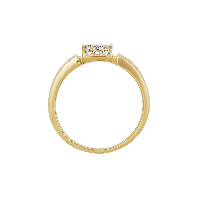 Кольцо из золота 750 пробы c бриллиантами, Л 2811 9208 за 67600