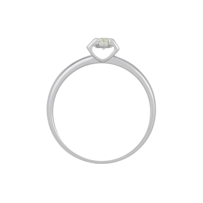 Кольцо из золота 585 пробы c бриллиантом, Л 2509 1108 за 20500