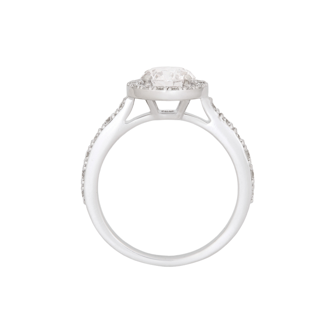 Кольцо из золота 585 пробы c бриллиантами, Л 2812 7007 за 398000