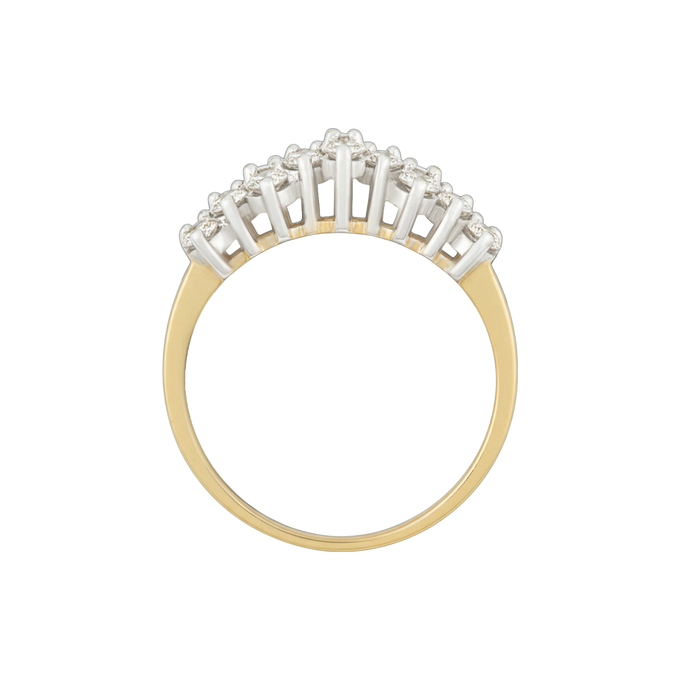 Кольцо из золота 585 пробы c бриллиантами, Л 2811 8944 за 92000