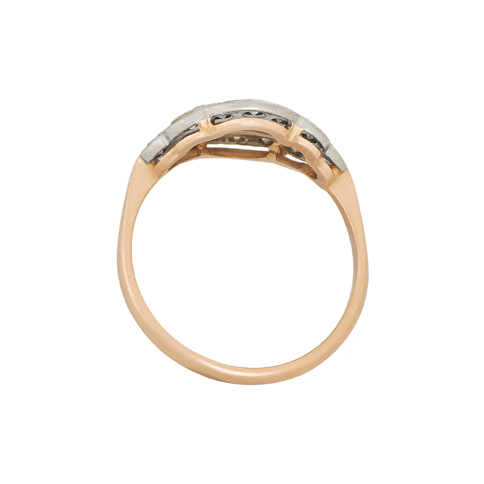 Кольцо из золота 583 пробы c бриллиантами, Л 3014 0064 за 58320