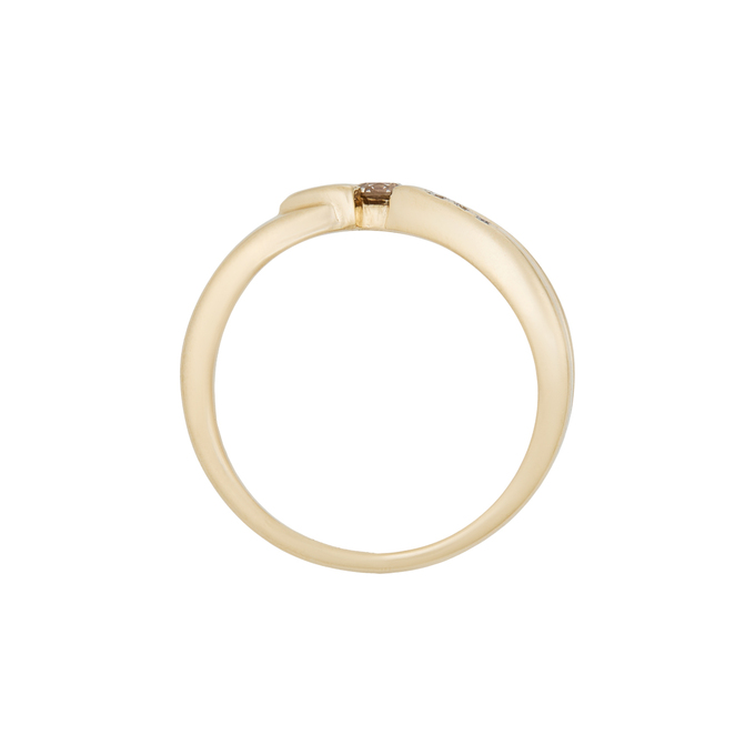 Кольцо из золота 585 пробы c бриллиантами, Л 4106 8392 за 39120