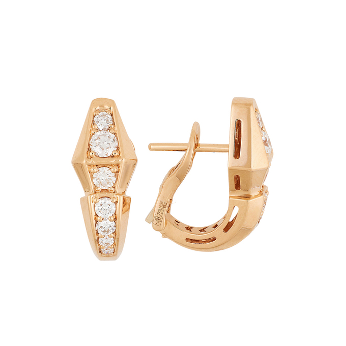 Серьги из золота 750 пробы c бриллиантами, Л 2809 6558 за 130500