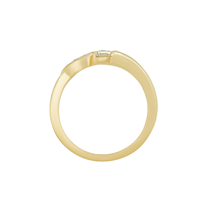 Кольцо из золота 750 пробы c бриллиантами, Л 0406 6772 за 60900