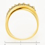 Кольцо из желтого золота 750 пробы c 40 бриллиантами Л31103594 фото 4