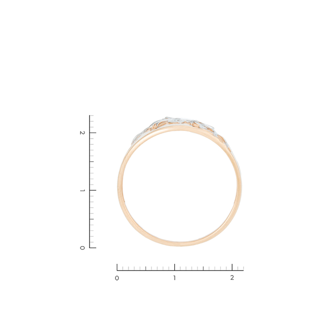 Кольцо из золота 585 пробы, Л 2414 6051 за 24320