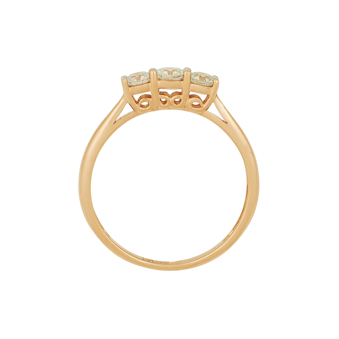 Кольцо из золота 585 пробы c бриллиантами, Л 4807 8056 за 55120