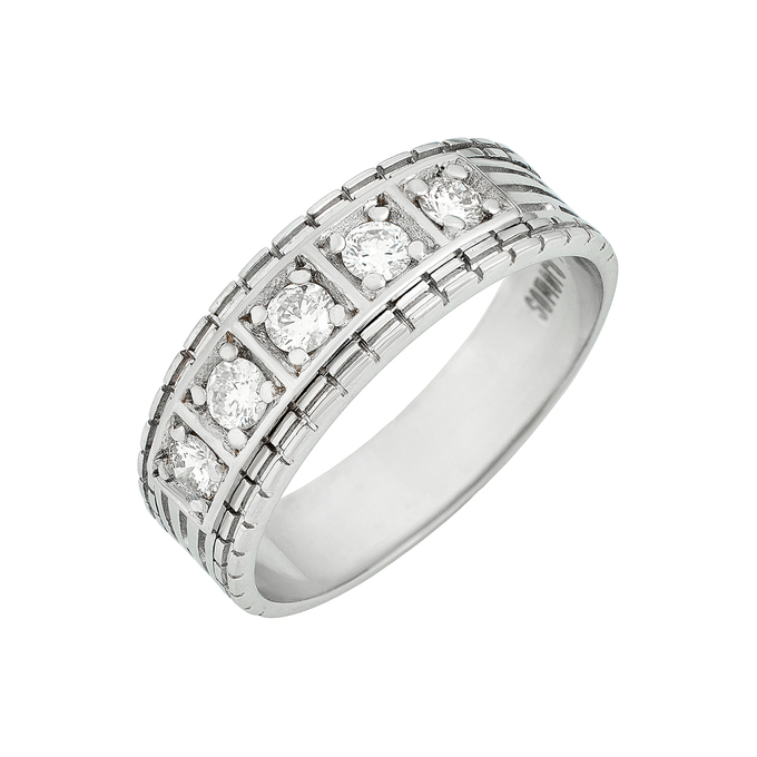 Кольцо из золота 750 пробы c бриллиантами, Л 3112 2719 за 111600