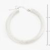 Серьги из белого золота 585 пробы