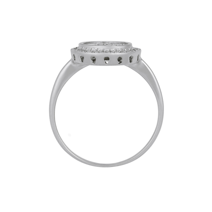 Кольцо из золота 585 пробы c бриллиантами, Л 2009 5415 за 72400