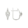 Серьги из золота 585 пробы с бриллиантами