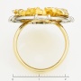 Кольцо из комбинированного золота 585 пробы ЦО0062532 фото 4