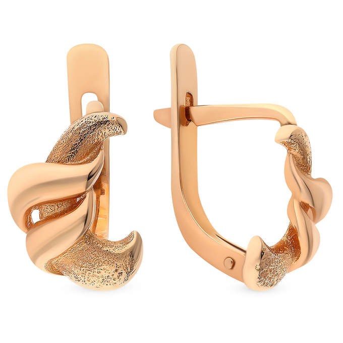 Серьги из золота 583 пробы