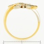 Кольцо из комбинированного золота 585 пробы c 28 бриллиантами Л43048378 фото 4