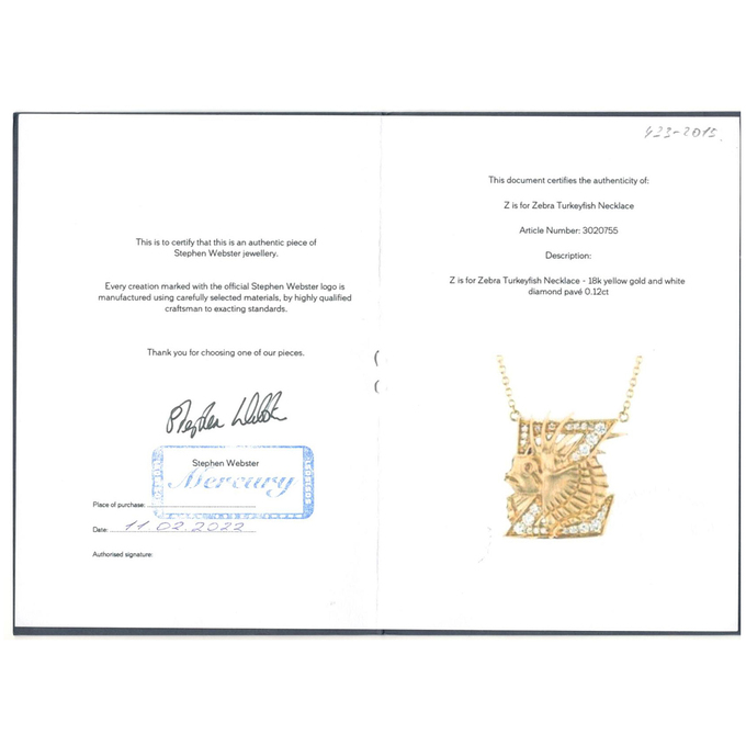 Колье Stephen Webster, Л 2812 0026 за 130000