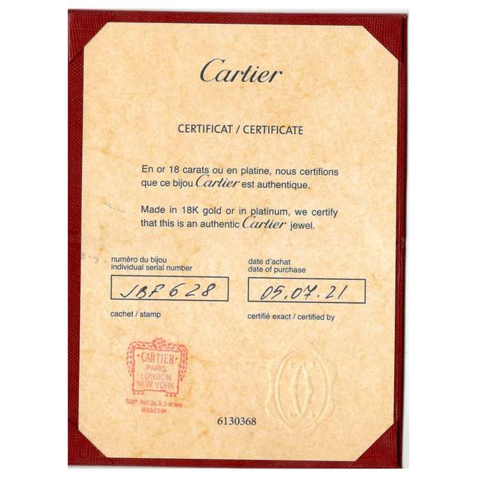 Кольцо Cartier Etincelle de Cartier, Л 2811 6176 за 150000