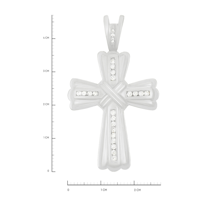 Подвеска из золота 585 пробы c бриллиантами, Л 5702 0162 за 77900