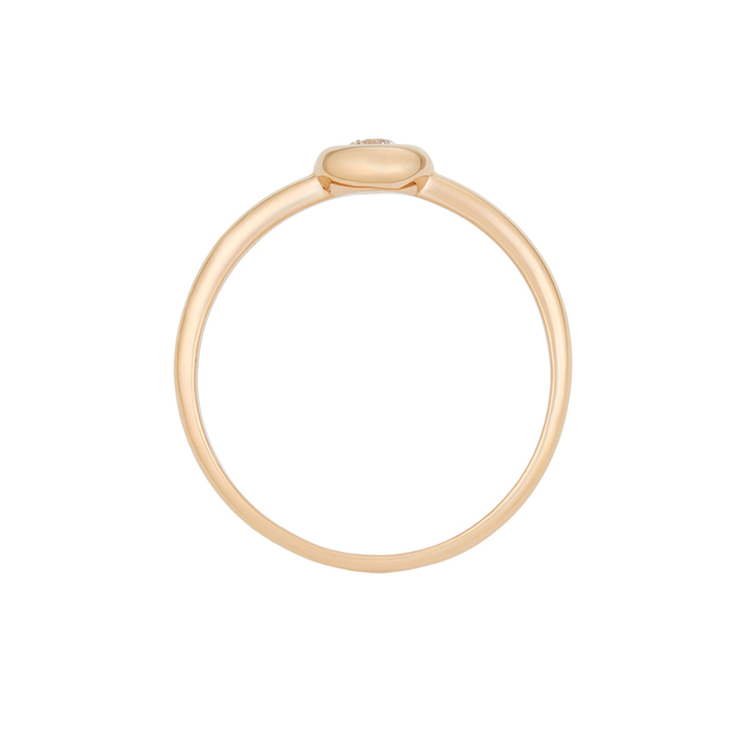 Кольцо из золота 585 пробы c бриллиантом, Л 4608 3358 за 42320