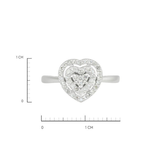 Кольцо из золота 585 пробы с бриллиантами, Л 1812 2942 за 24400