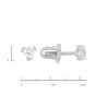 Серьги из золота 585 пробы с бриллиантами