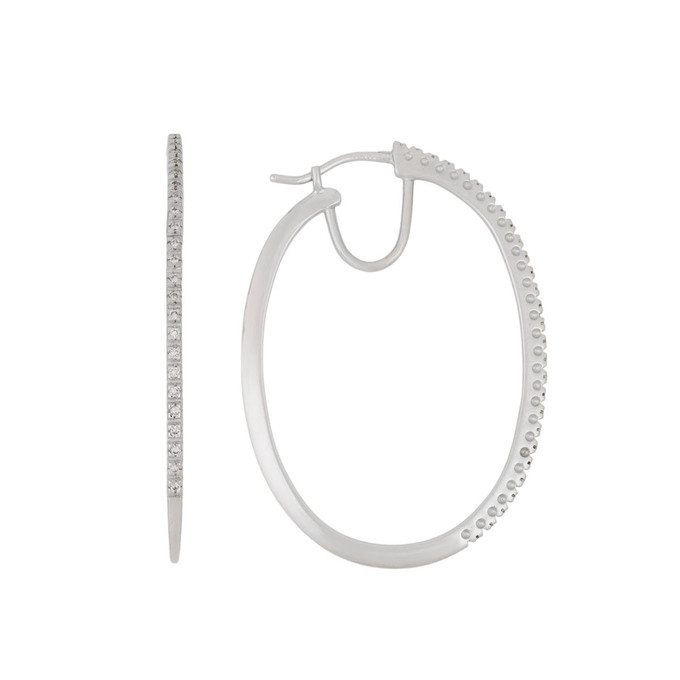 Серьги из золота 750 пробы c бриллиантами, Л 1208 4656 за 115000